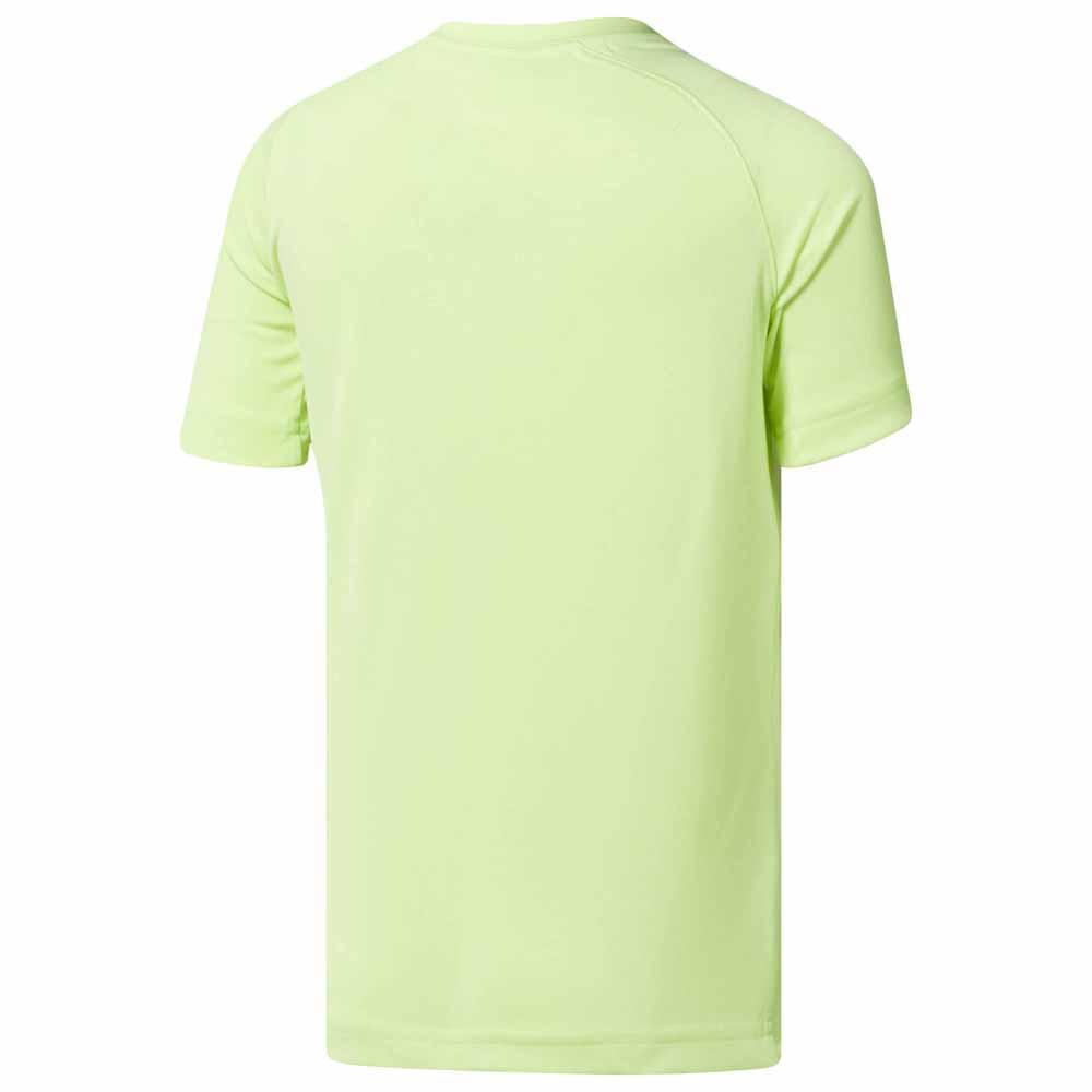 Reebok Workout Ready Polyester Basic Korte Mouwen T-Shirt
