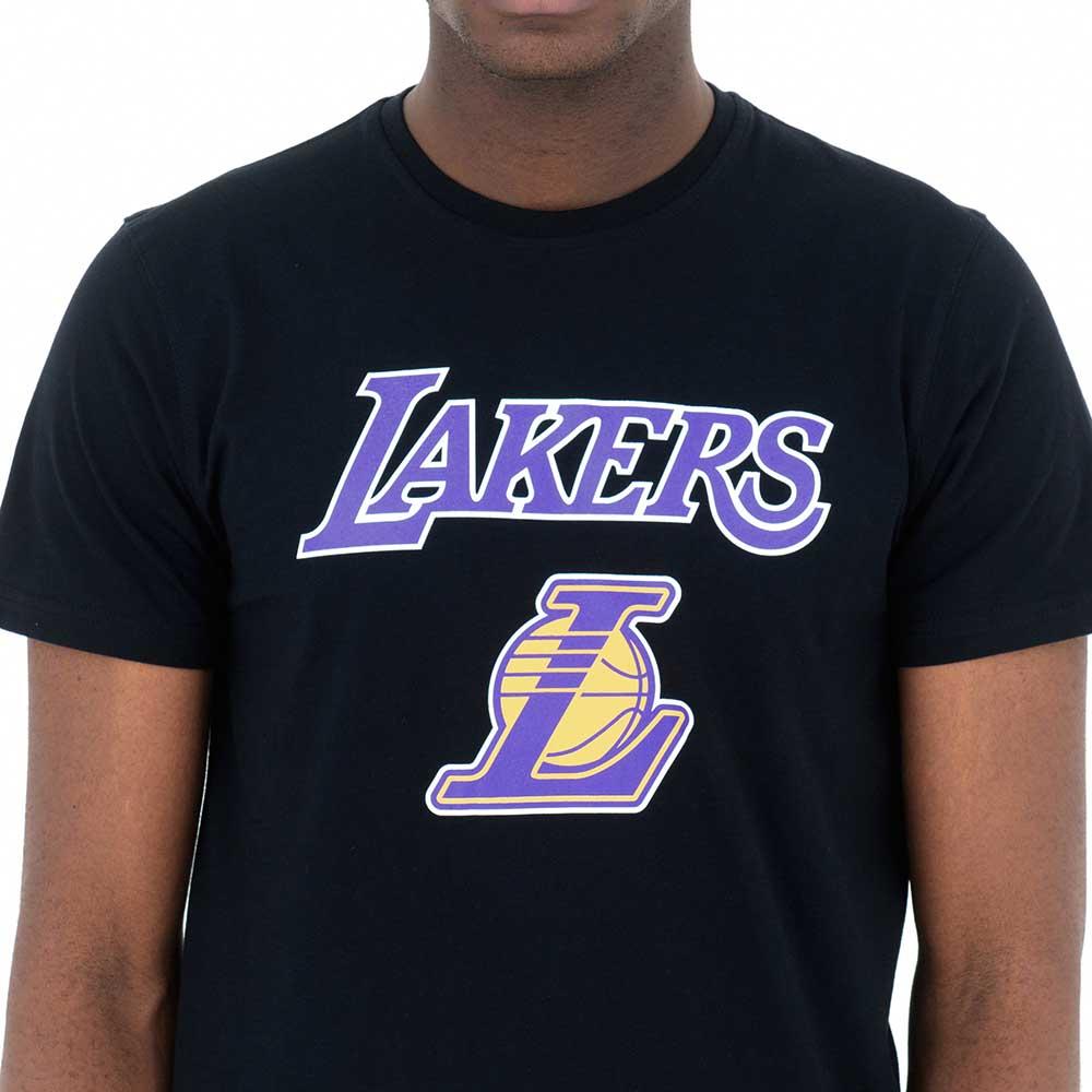 New era Team Logo Los Angeles Lakers T-shirt med korte ærmer