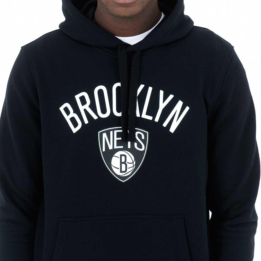 New era Team Logo Po Brooklyn Nets Bluza Z Kapturem