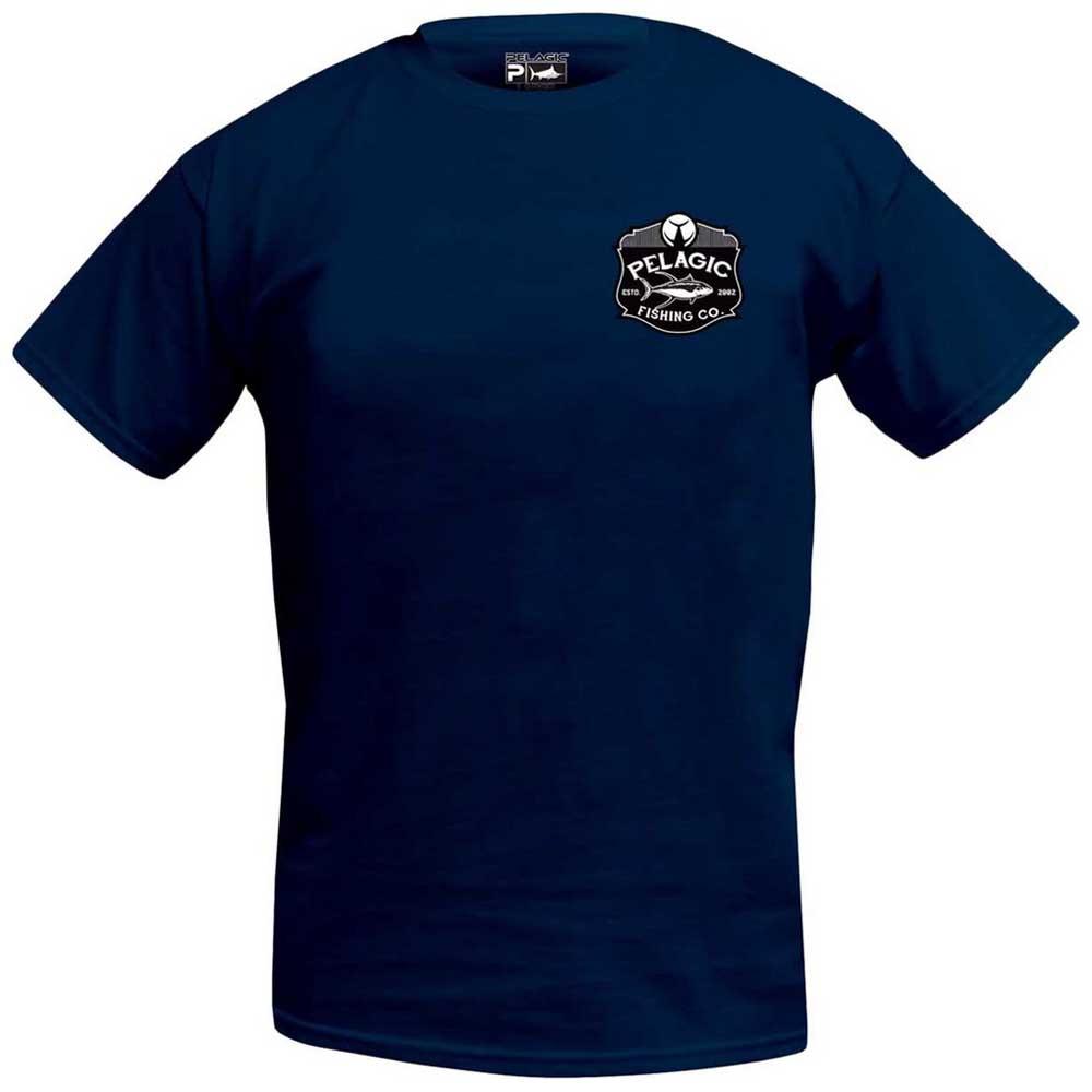 pelagic-t-shirt-manche-courte-established-logo