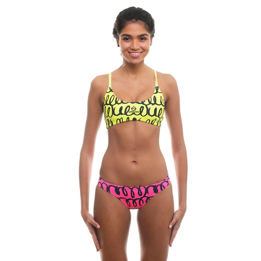 Rama Negar Tropical Odeclas Bikini Fluor Naia Rosa | Swiminn