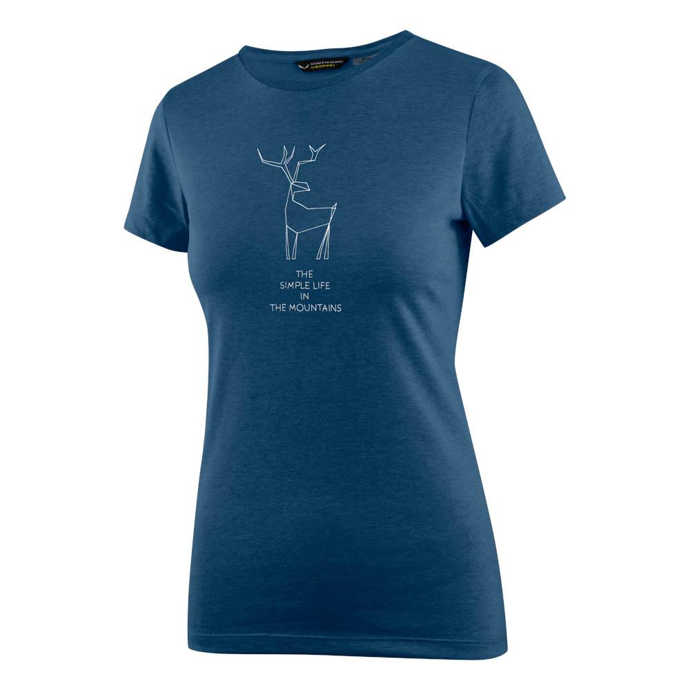 salewa-t-shirt-manche-courte-deer-dri-release