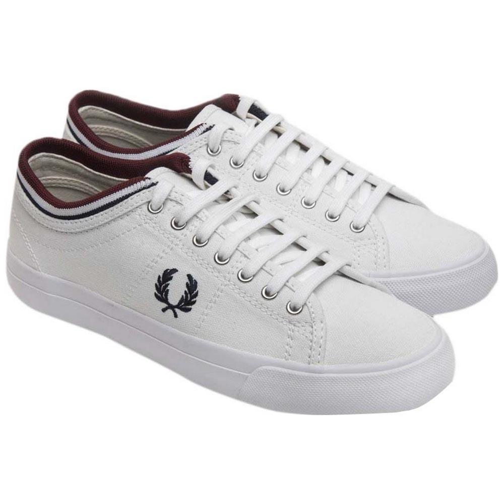 Mens Fred Perry Shoes Kendrick Tipped Cuff Fashion Sneakers Trainers New 