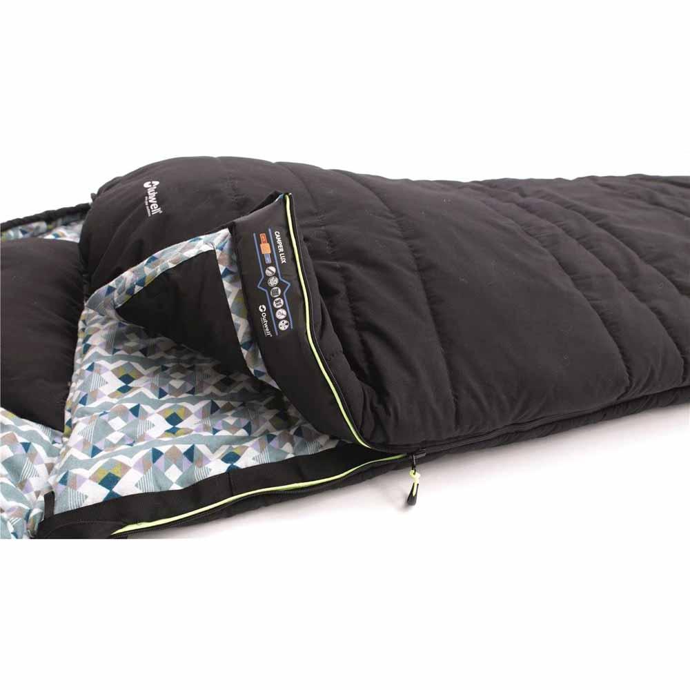 Black Camping /Hiking /Outdoor 3-4 Seasons Outwell Camper Lux Sleeping Bag 