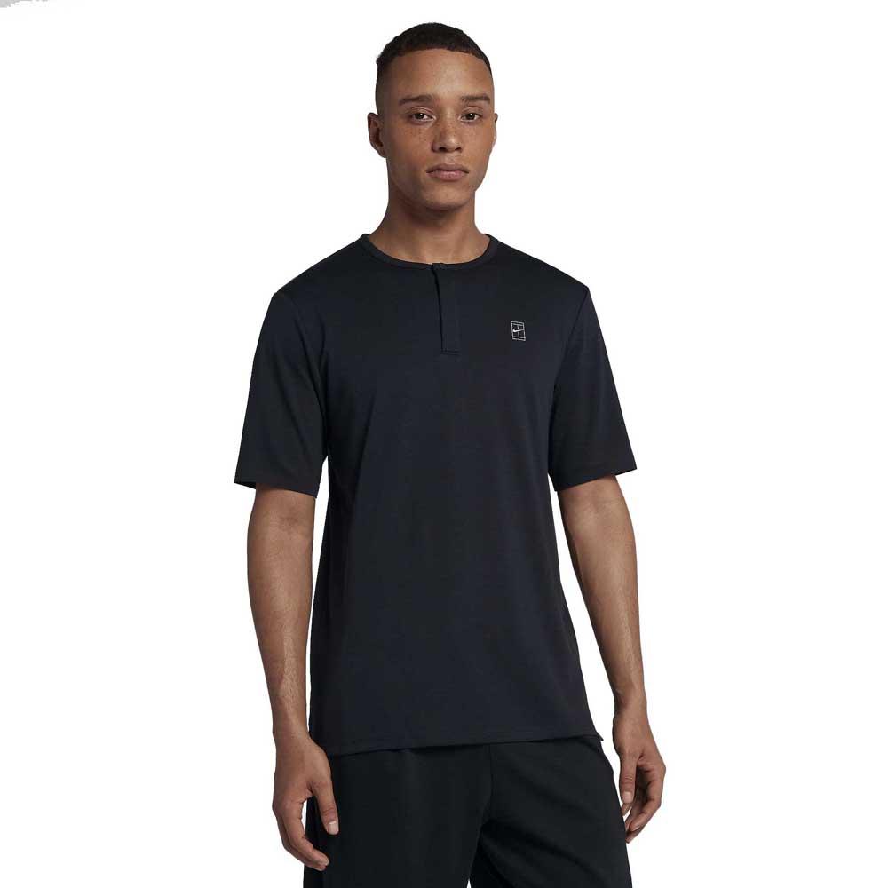 Nike T-Shirt Manche Courte Court Henley EOS