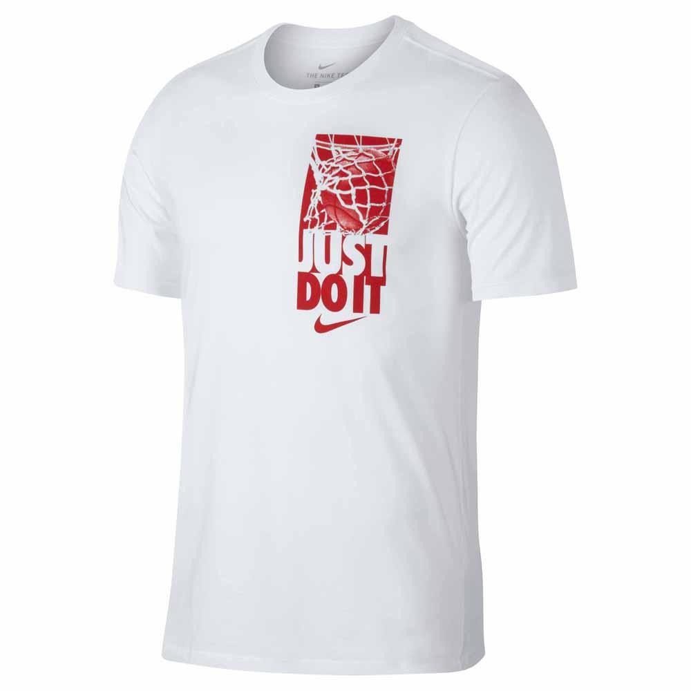 Reactor Geavanceerde lied Nike Dry Just Do It Short Sleeve T-Shirt White | Goalinn