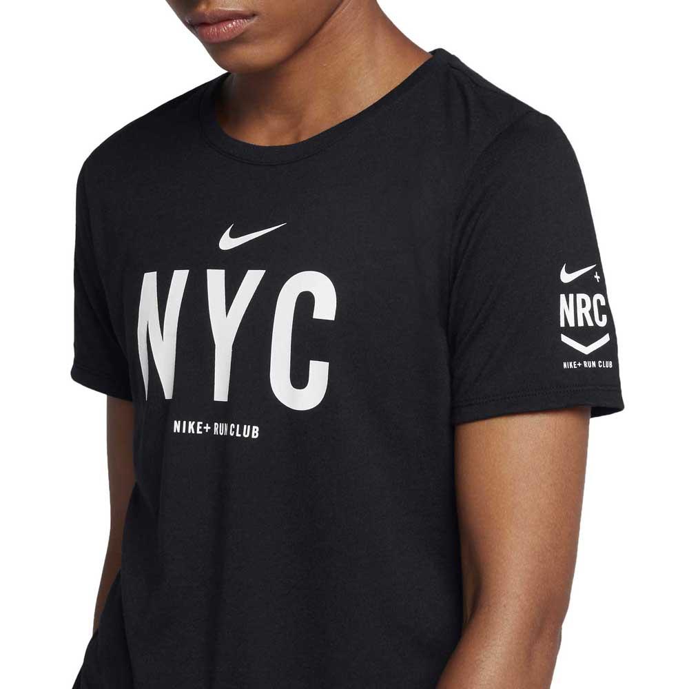 Nike Camiseta Manga Corta Dry DBL York City Negro | Runnerinn