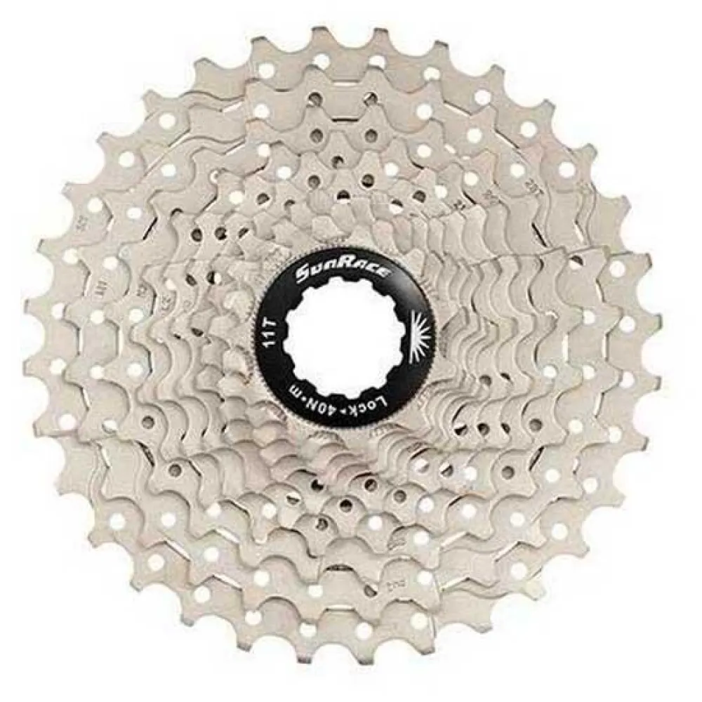 Cassetta SunRace CSR86 8 Velocit&agrave; &ndash; Argento &ndash; 11-28 Denti &ndash; Per MTB Shimano
