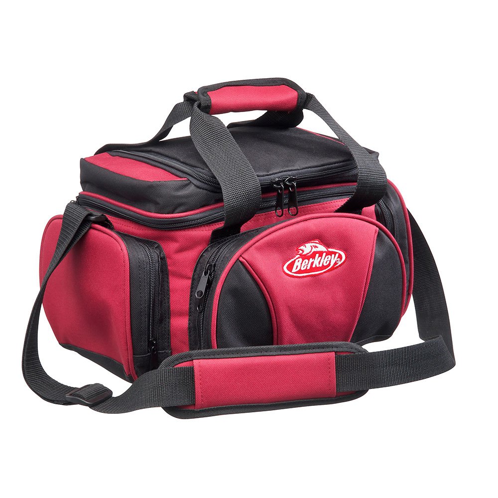 with Cooling Compartment Berkley System Bag L Fishing Red-Black 4 Boxes