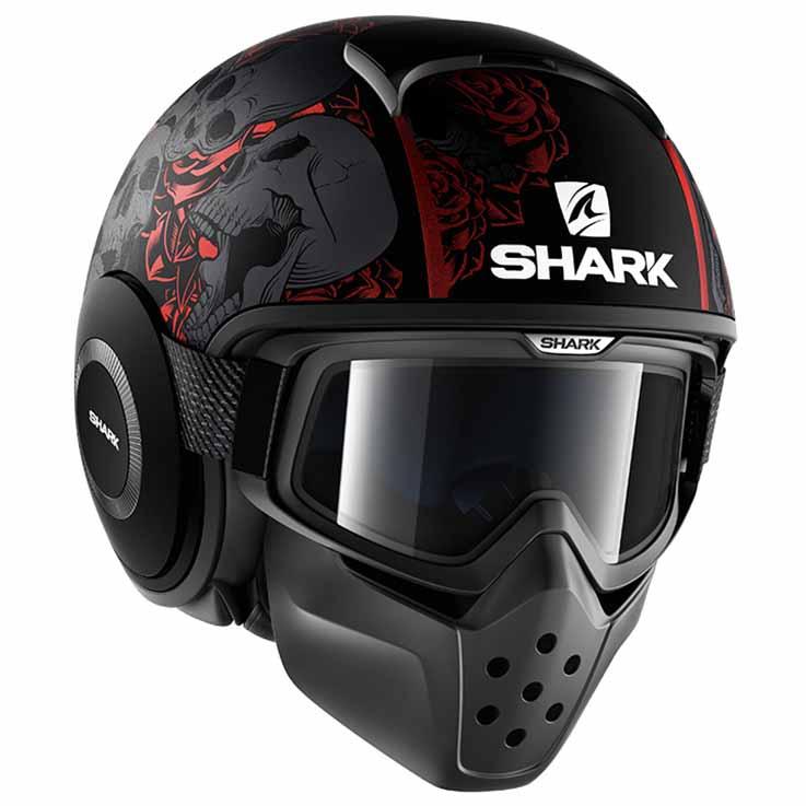 Shark Drak Sanctus Mat Jet Helm
