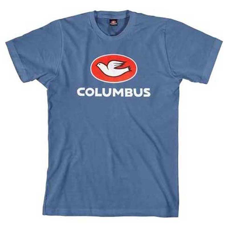 gødning Array Udfordring Cinelli Columbus Short Sleeve T-Shirt, Blue | Bikeinn