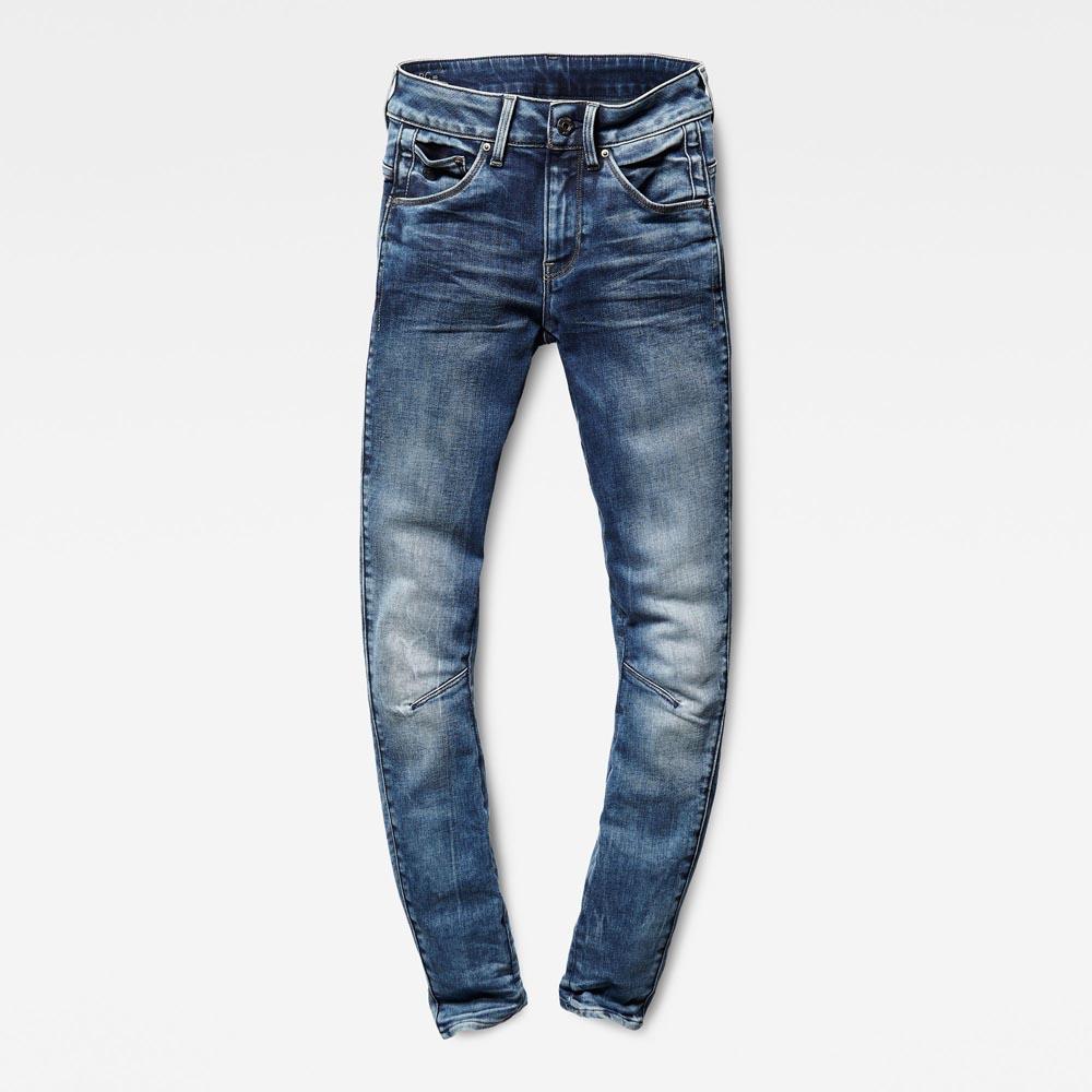 Of storm Collecting leaves Cereal G-Star Arc 3D Mid Waist Skinny Jeans Blue | Dressinn