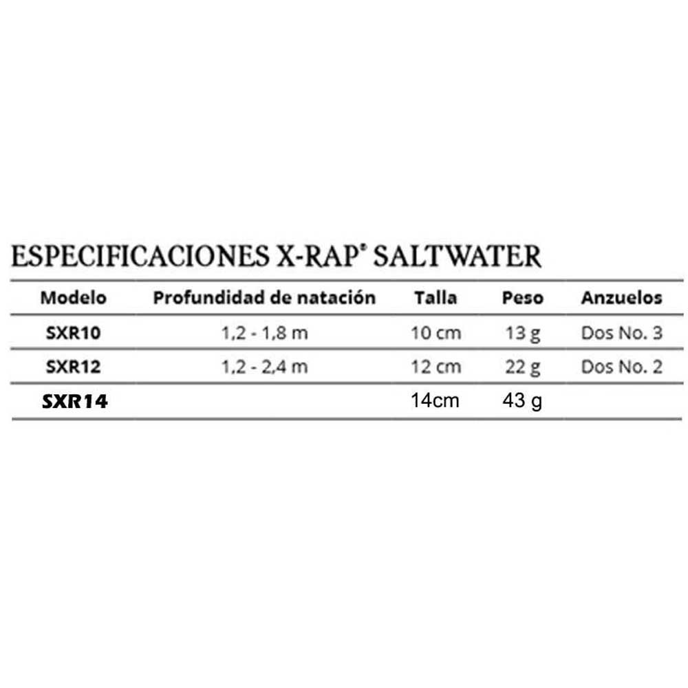 Rapala X-Rap Saltwater Voorn 120 Mm 22g