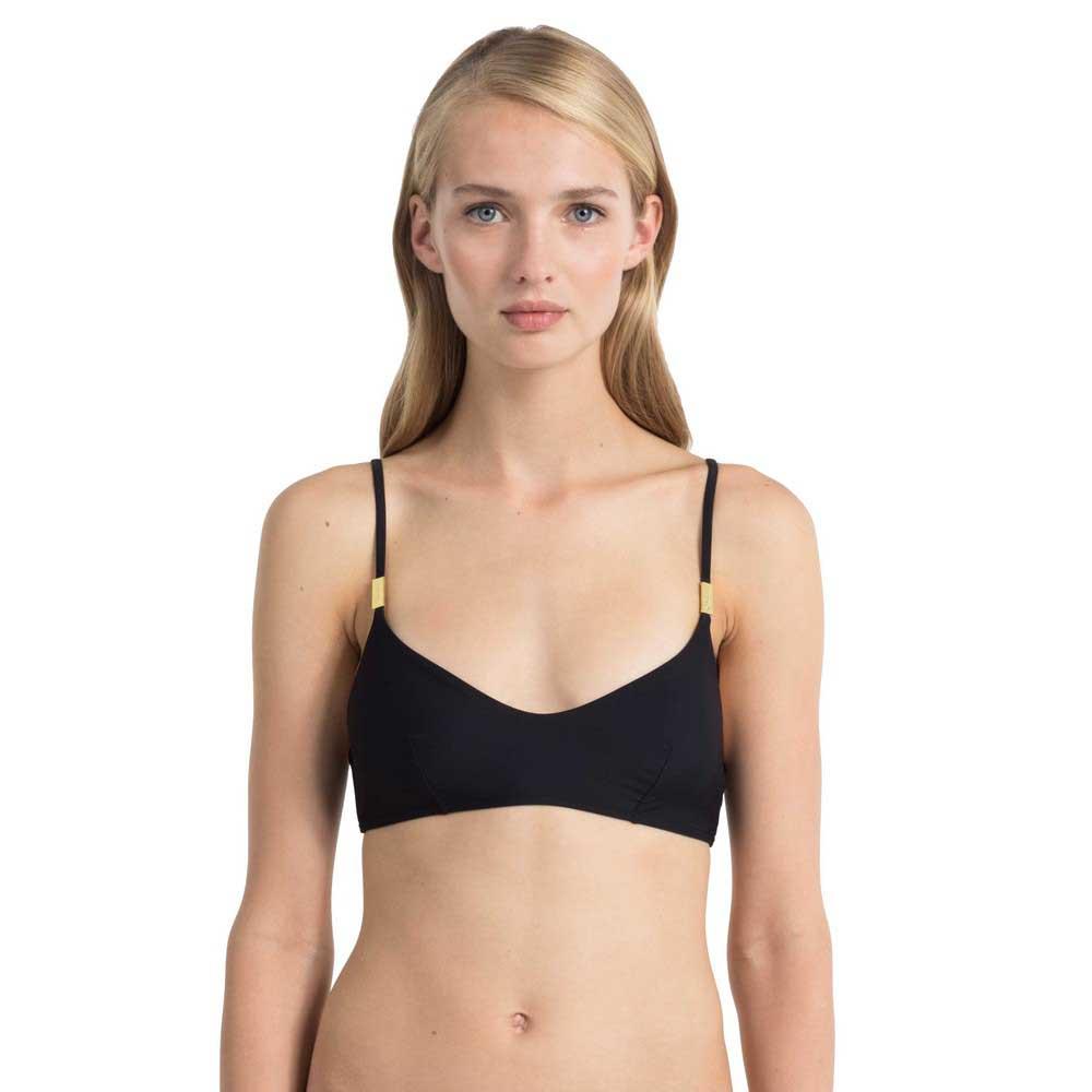 moral Estricto Desafío Calvin klein Top Bikini Core Solids Negro | Dressinn