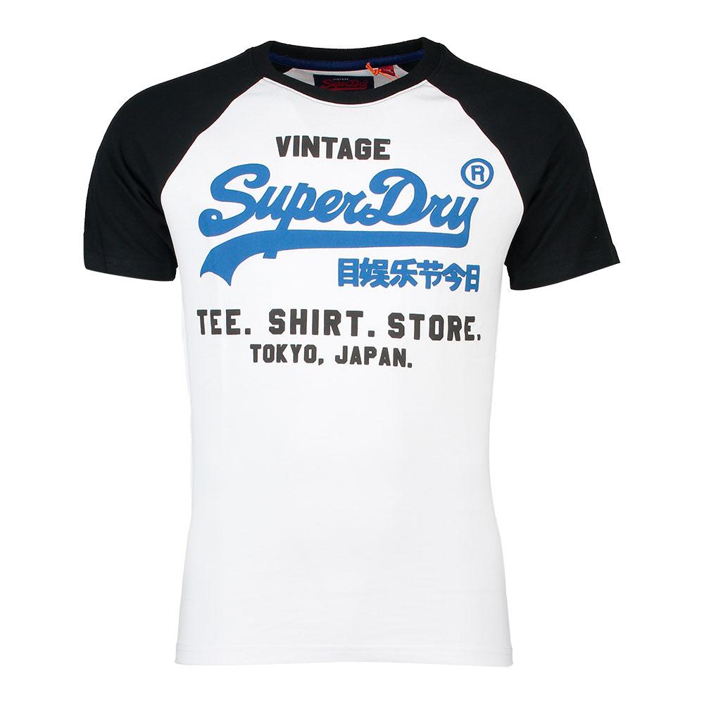 Superdry Shirt Shop Duo Raglan Short Sleeve T-Shirt