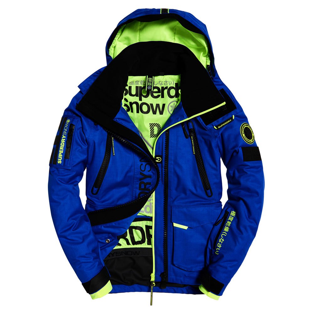 Heiligdom talent geroosterd brood Superdry Ultimate Snow Rescue Jacket Blue | Snowinn