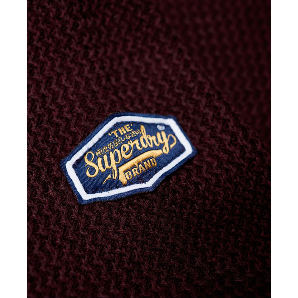 Superdry Academy Textured Crew Sweater