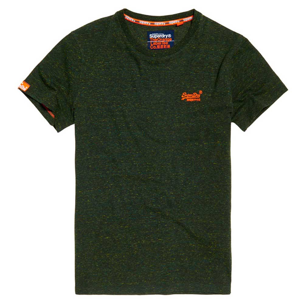 Superdry Kort Ärm T-Shirt Orange Label Vintage Embroidered