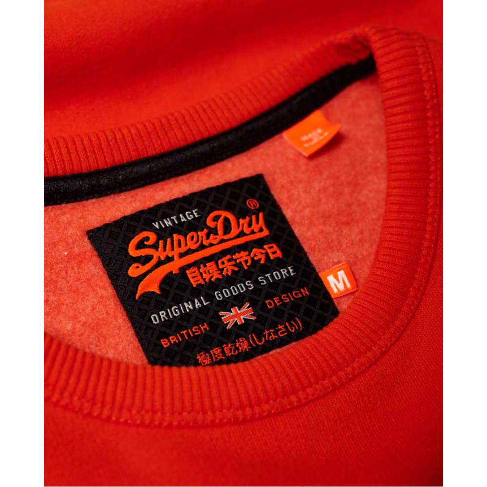 Superdry Vintage Logo Panel Stripe Crew Sweatshirt