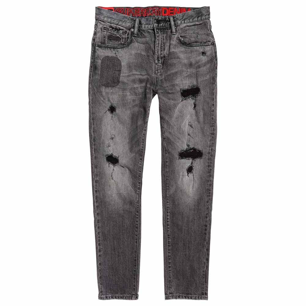 Ounce Onafhankelijkheid Crack pot Superdry Taper Conor Jeans Grey | Dressinn