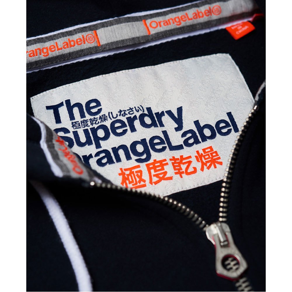 Superdry Orange Label Sweatshirt Mit Reißverschluss