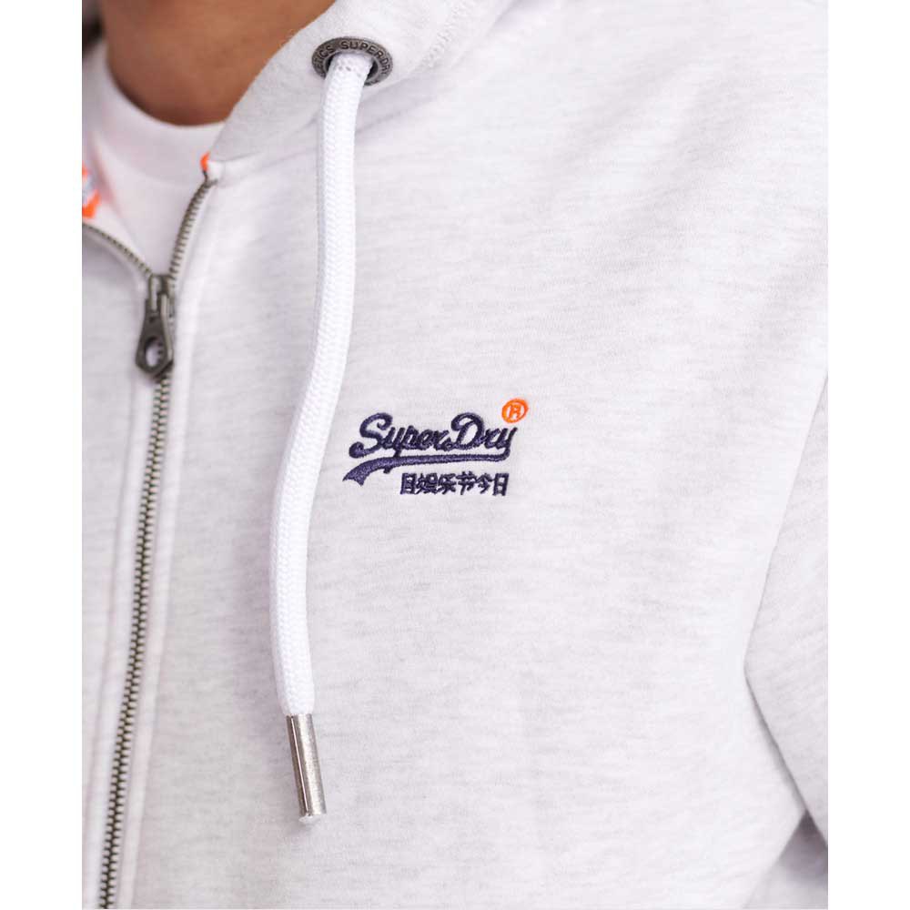 Superdry Orange Label Sweater Met Ritssluiting