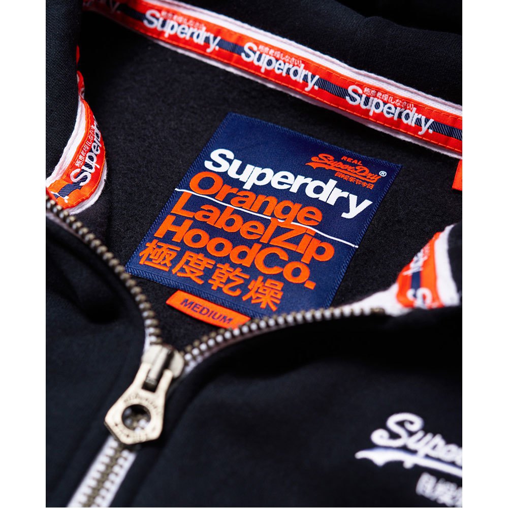 Superdry Fuld Lynlå Sweatshirt Orange Label