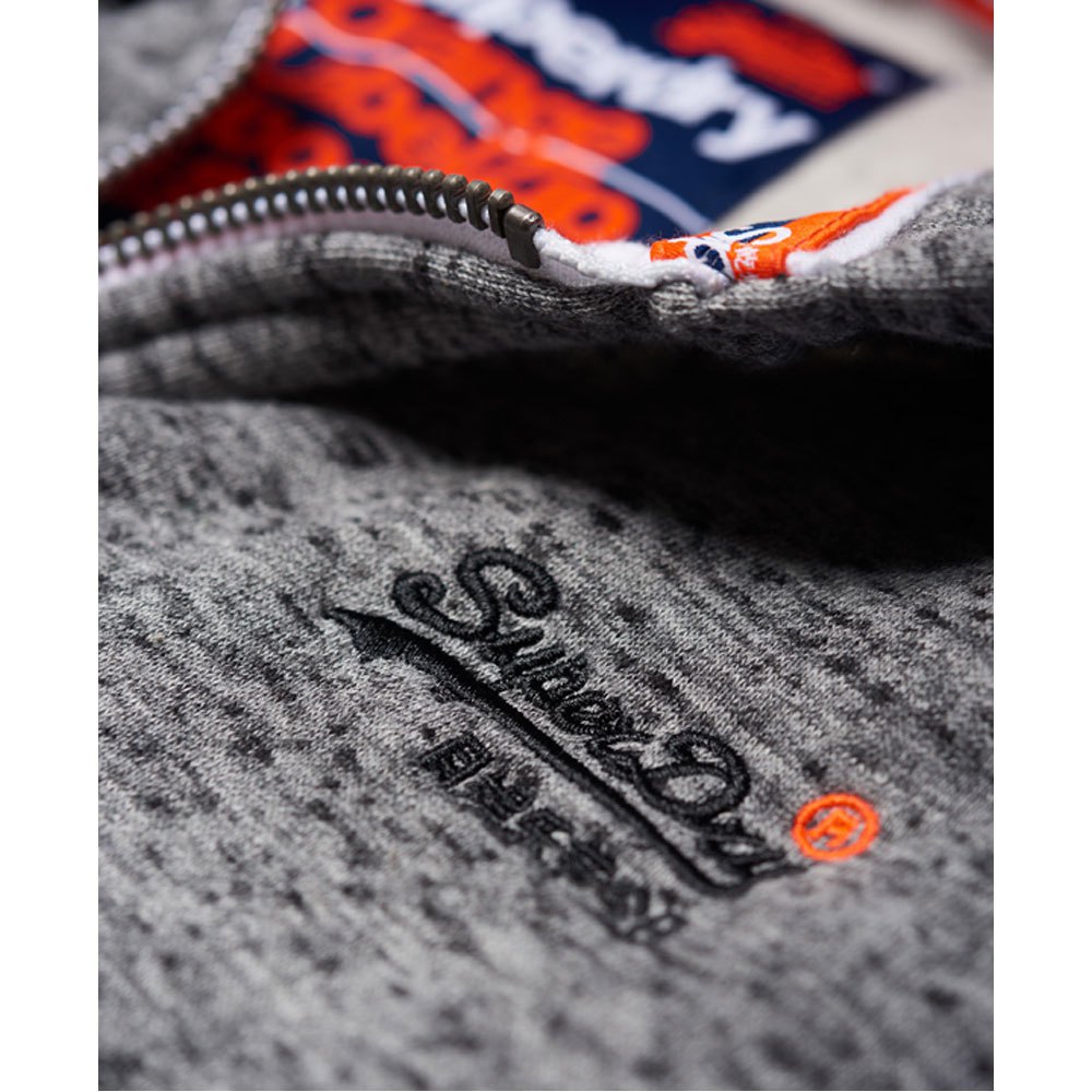 Superdry Orange Label Sweatshirt Met Volledige Rits