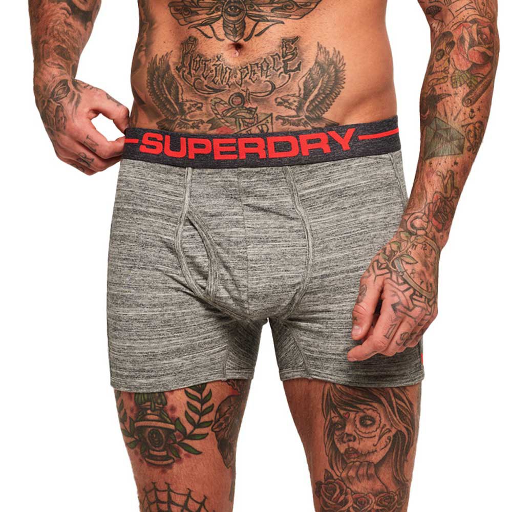Superdry Men's 'Sport Boxer Double Pack' Trunks