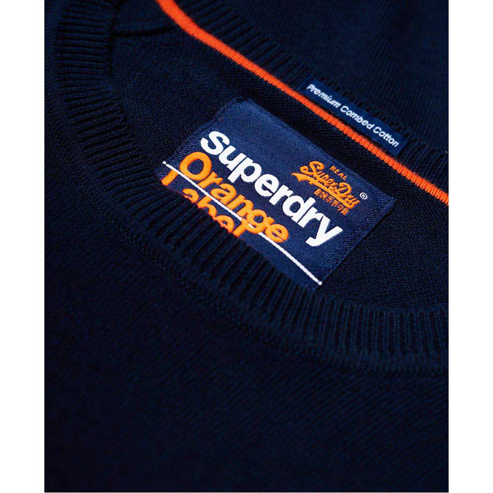 Superdry Jersey Orange Label Cotton Crew