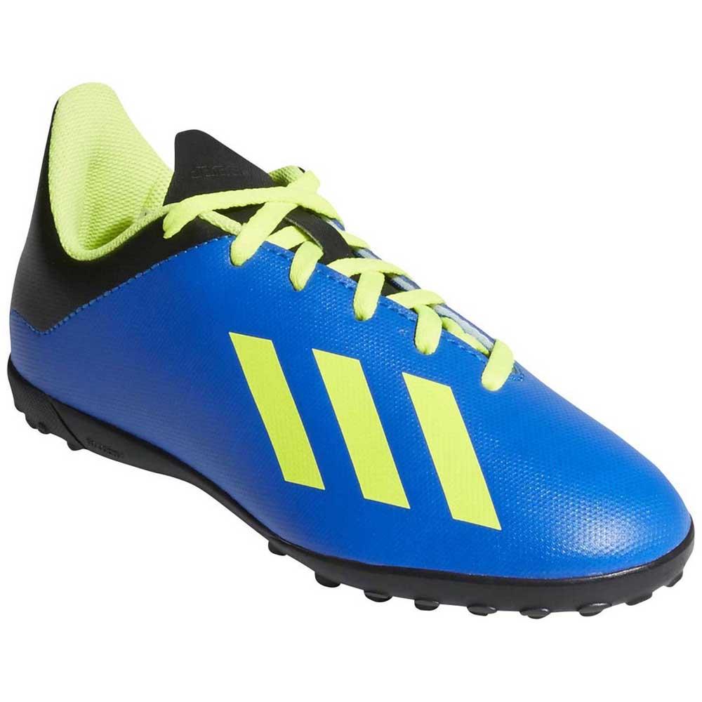 Insulate Electrical Zealot adidas X Tango 18.4 TF JR Football Boots Blue | Goalinn