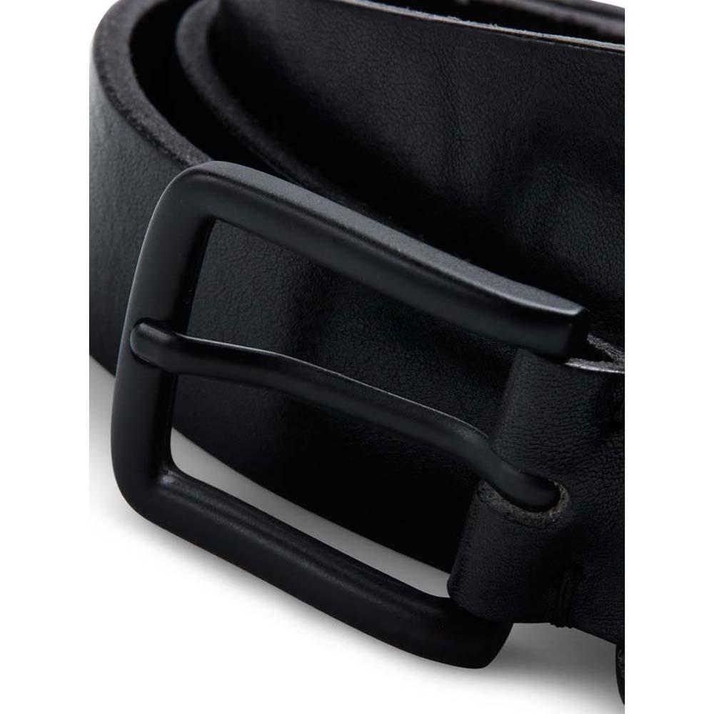 Jack & Jones Leather Belt Jaclee Mens Genuine Slight Sheen Roller Buckle 