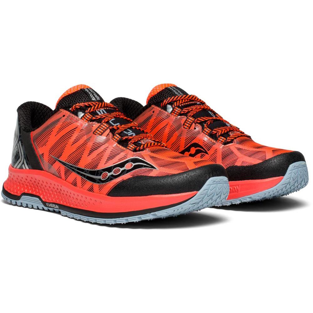 Red Saucony Koa TR Mens Trail Running Shoes 