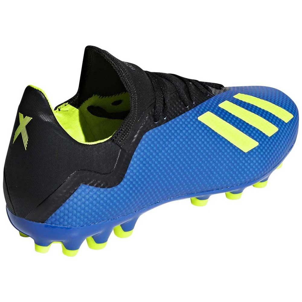 Explosivos Clásico Avanzado adidas X 18.3 AG Football Boots Blue | Goalinn