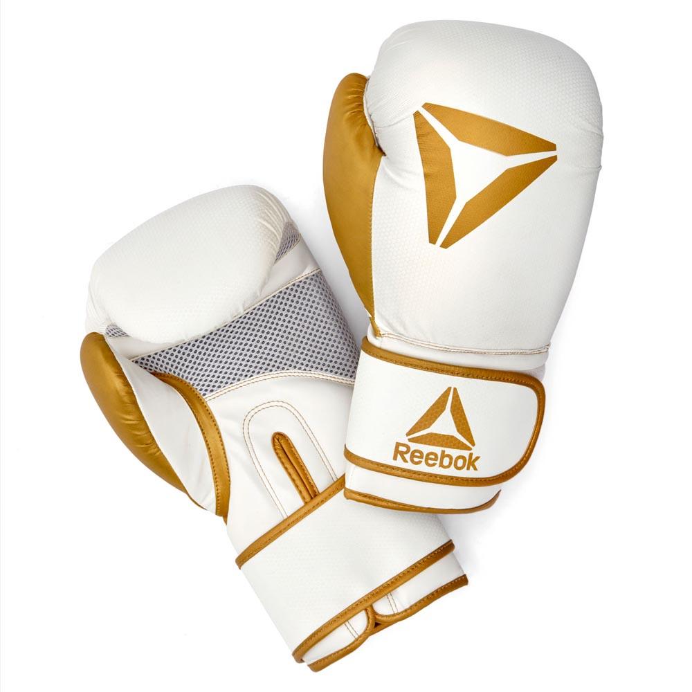 laten we het doen doos Mijnwerker Reebok Boxing Gloves White | Traininn