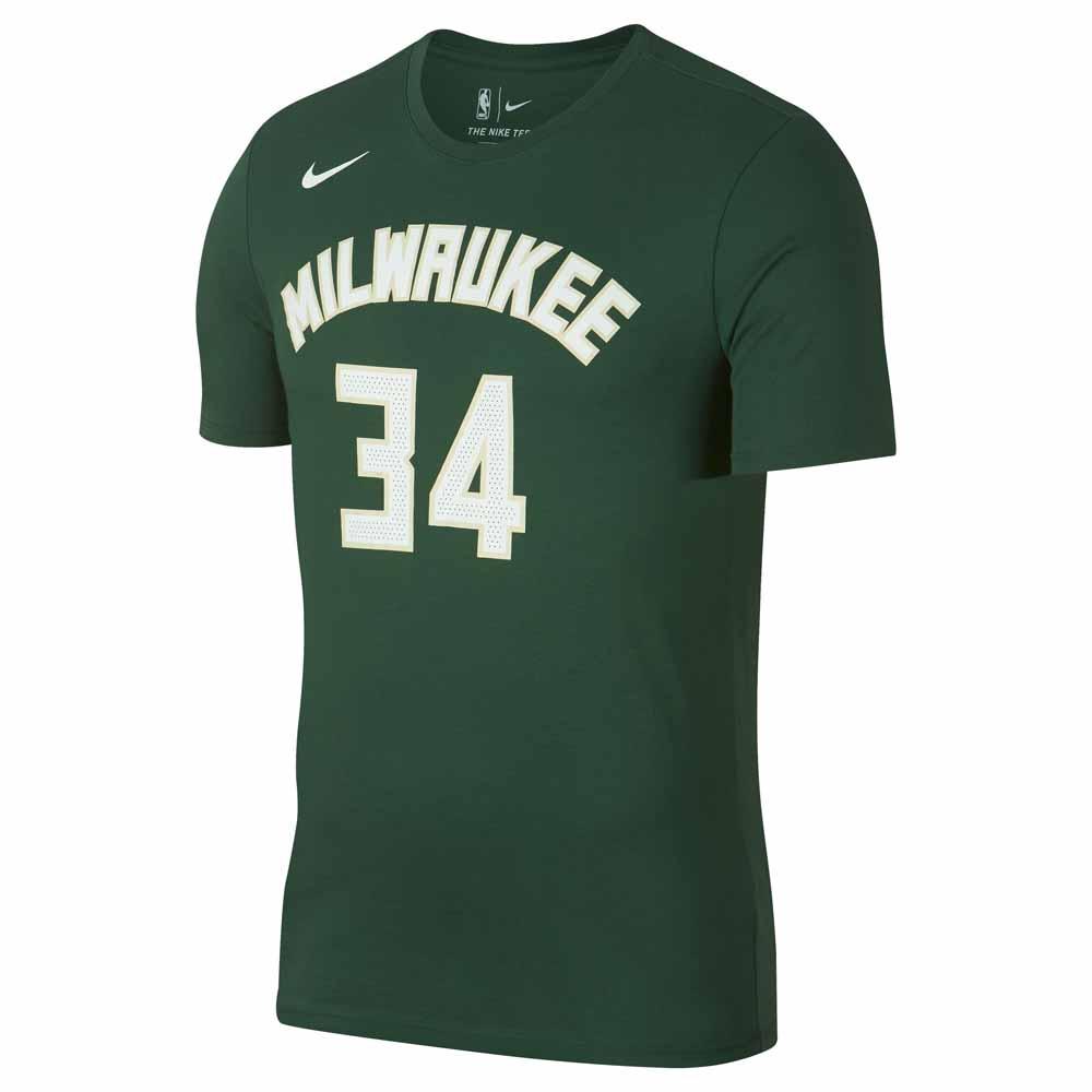 Nike Milwaukee Bucks Giannis Antetokounmpo Dry Short Sleeve T-Shirt