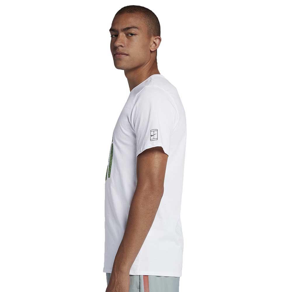 Nike T-Shirt Manche Courte Court Wimbledon Icon