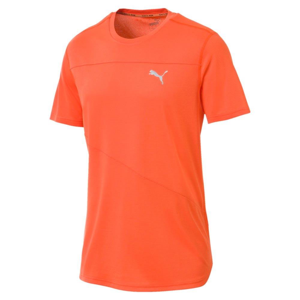 Puma Ignite Mono Sleeve T-Shirt Orange | Runnerinn