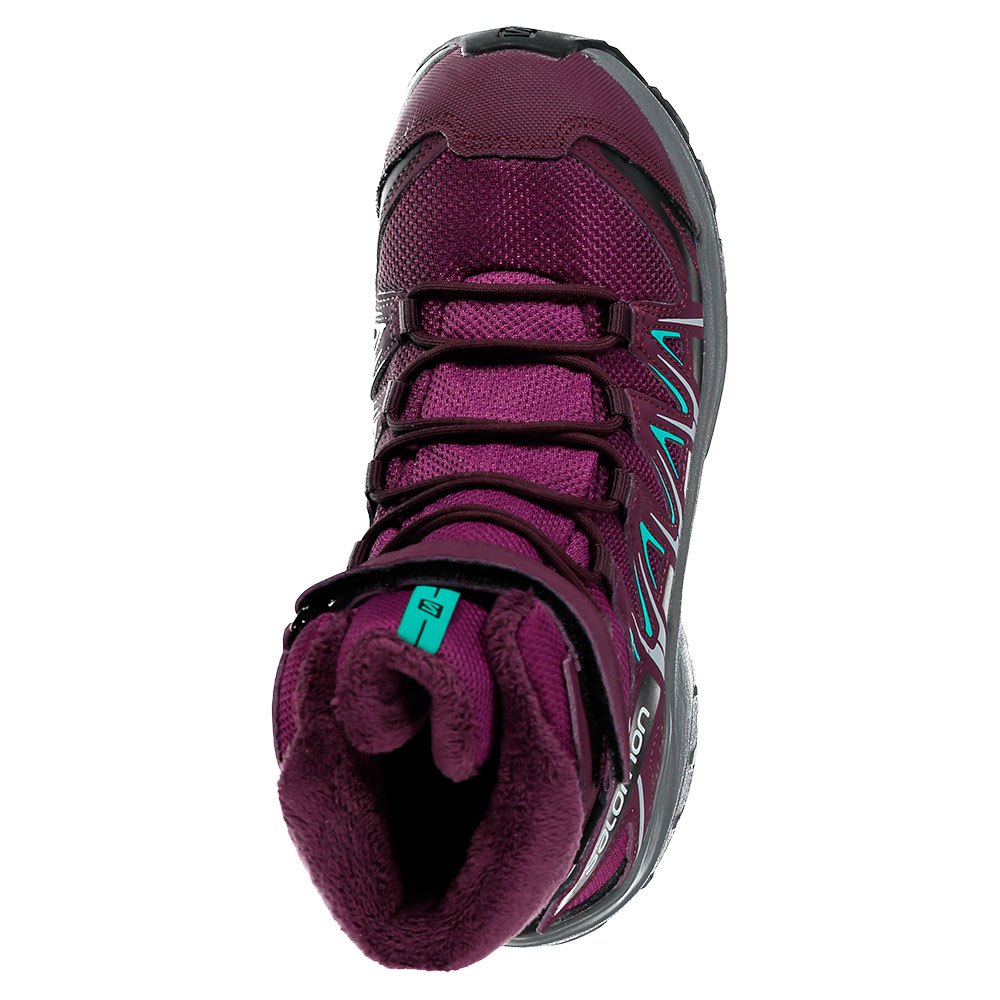 Ontdekking Plakken Gang Salomon XA Pro 3D Winter TS CSWP Junior Hiking Boots Purple| Trekkinn