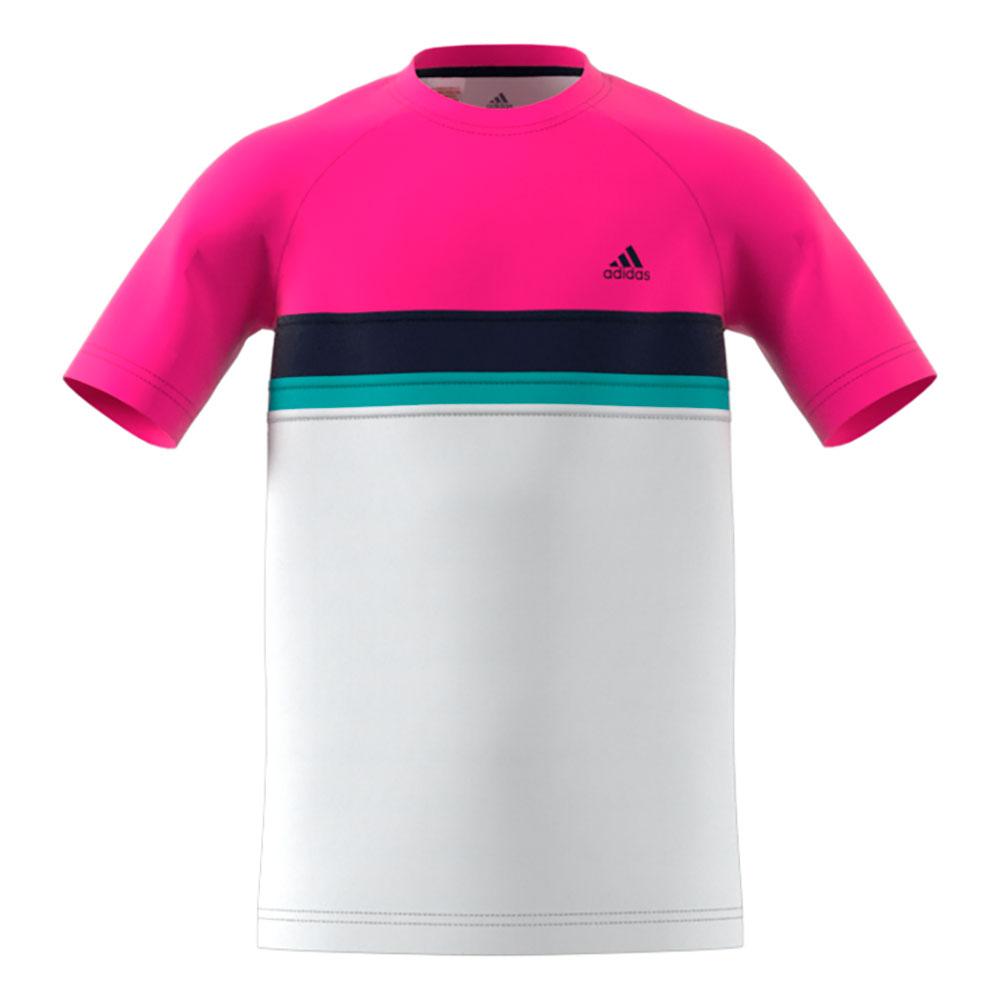 adidas Club Colourblock T-shirt met korte mouwen