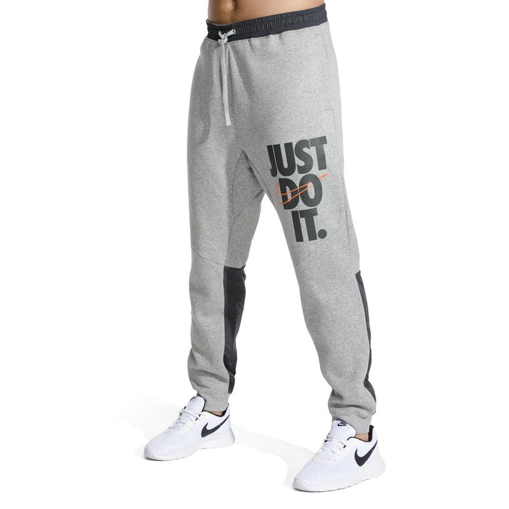 Críticamente convergencia Con otras bandas Nike Sportswear Just Do It HBR Jogger Grey | Dressinn