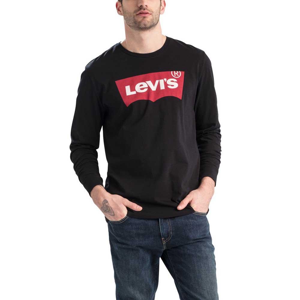 scout to exile pile Levi´s ® The Graphic Long Sleeve T-Shirt Black | Dressinn