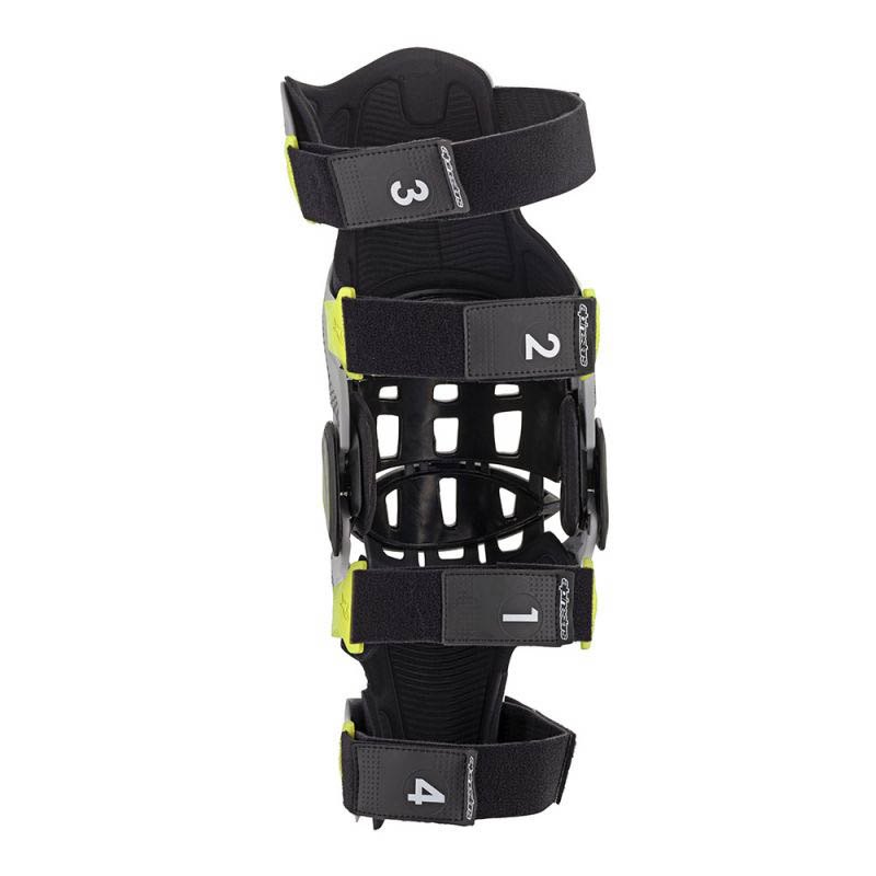 Alpinestars Ginocchiera-stinco Bionic 7 Knee Brace Set