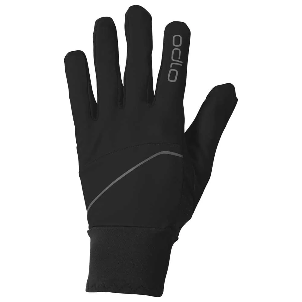 Gants De Running Odlo Intensity Safety Light - Réfléchissants, Tactile, Gestion De L'humidité (couleur Shadow Lime) - 6
