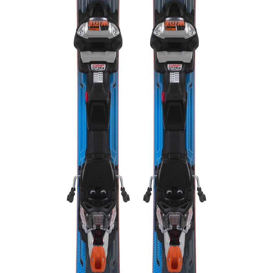 Völkl Flair 76 Ski+Marker vMotion 10 GW Bindung Damen-Skiset Alpinski Set Blau 