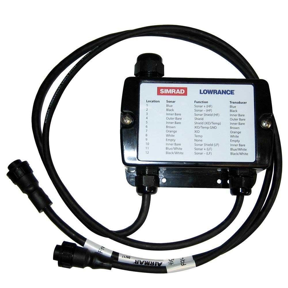 lowrance-xsonic-pigtail-transducer-wiring-block-adapter