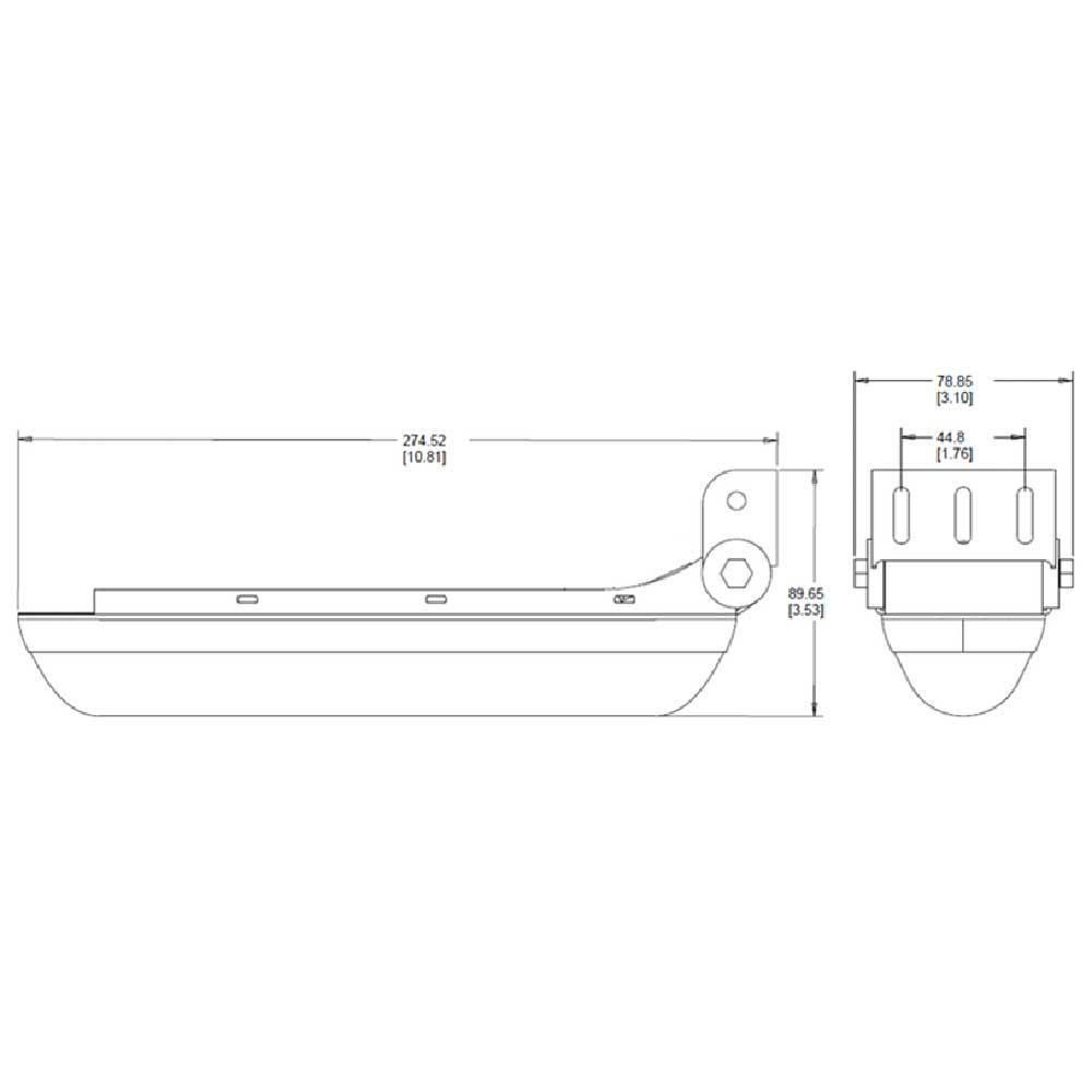 Lowrance TotalScan Skimmer 6Ft M-H 455/800 Single Pk