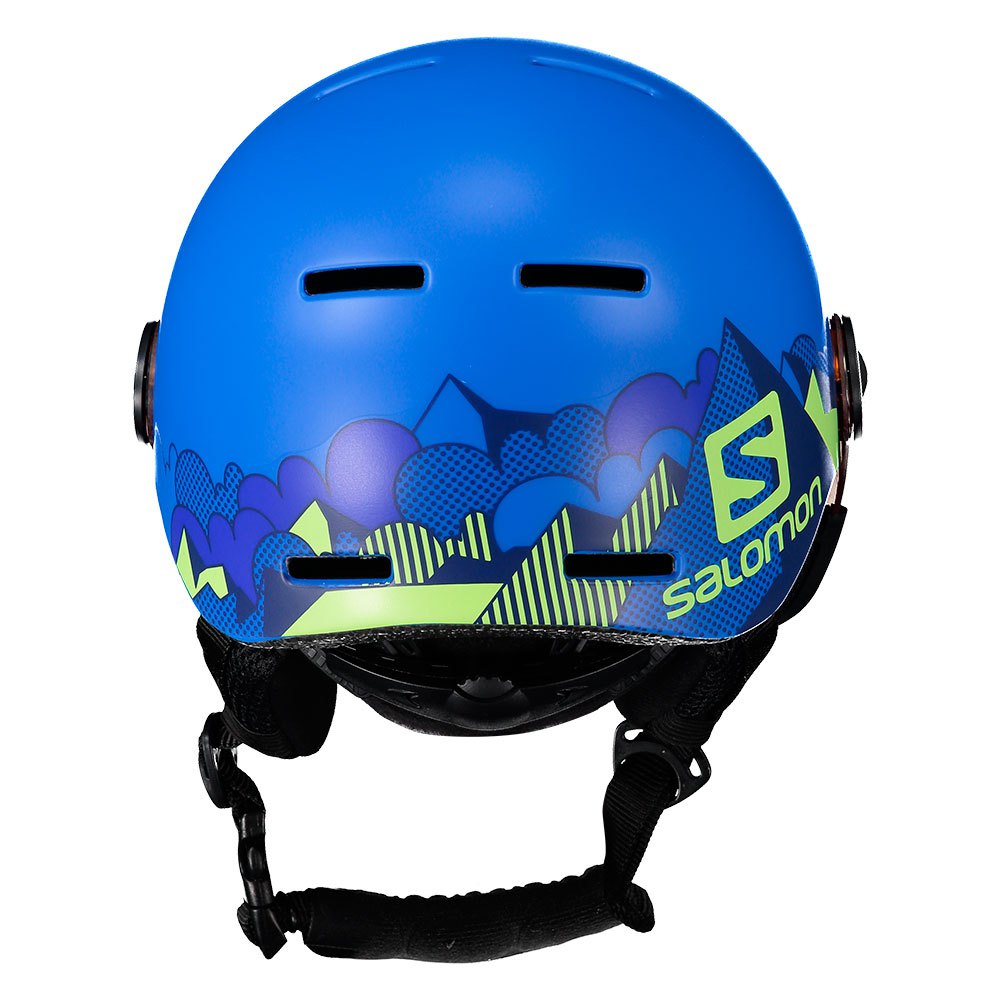 Pop Blue Salomon Kids Grom Helmet 