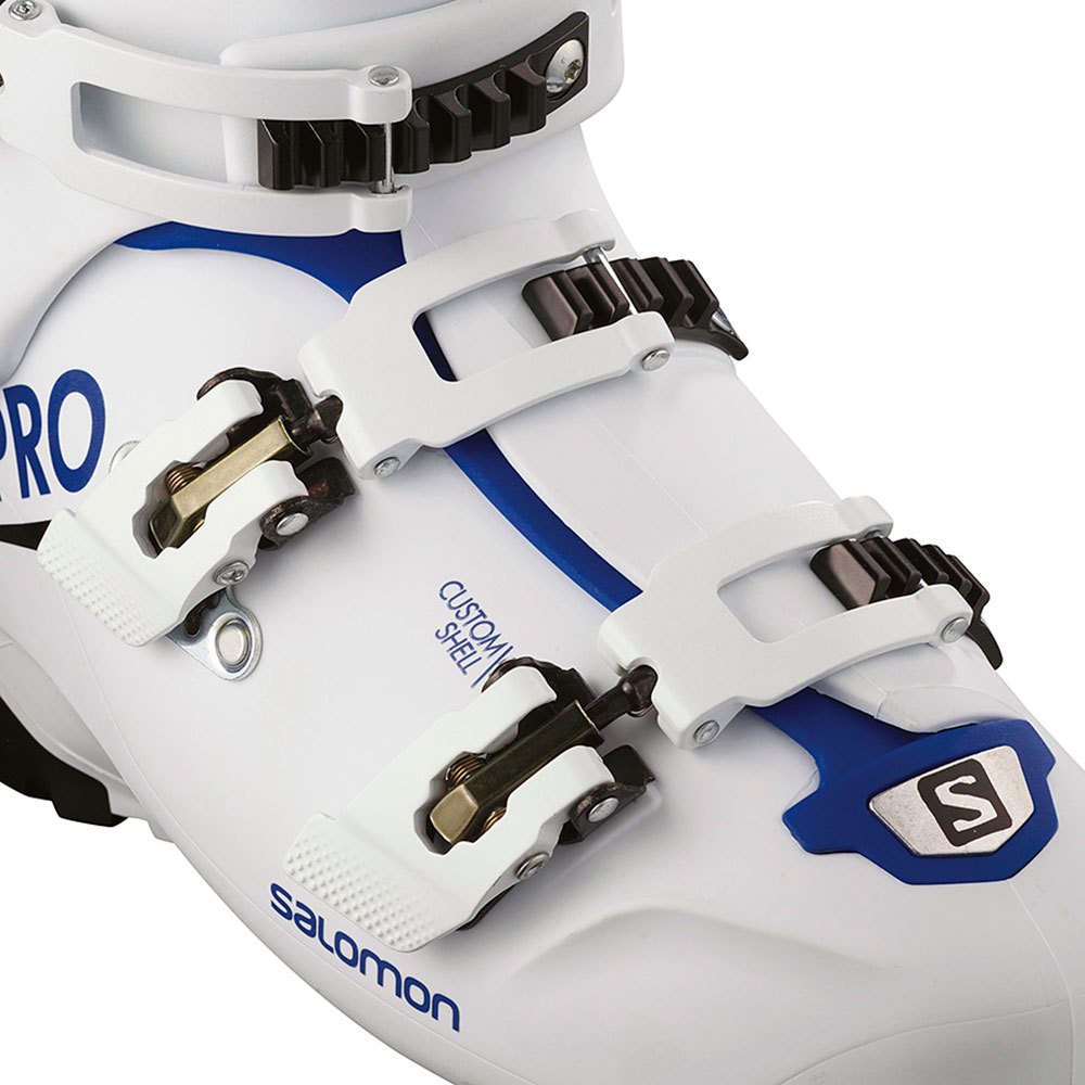 Green background Score pain Salomon X Pro 100 Alpine Ski Boots White | Snowinn