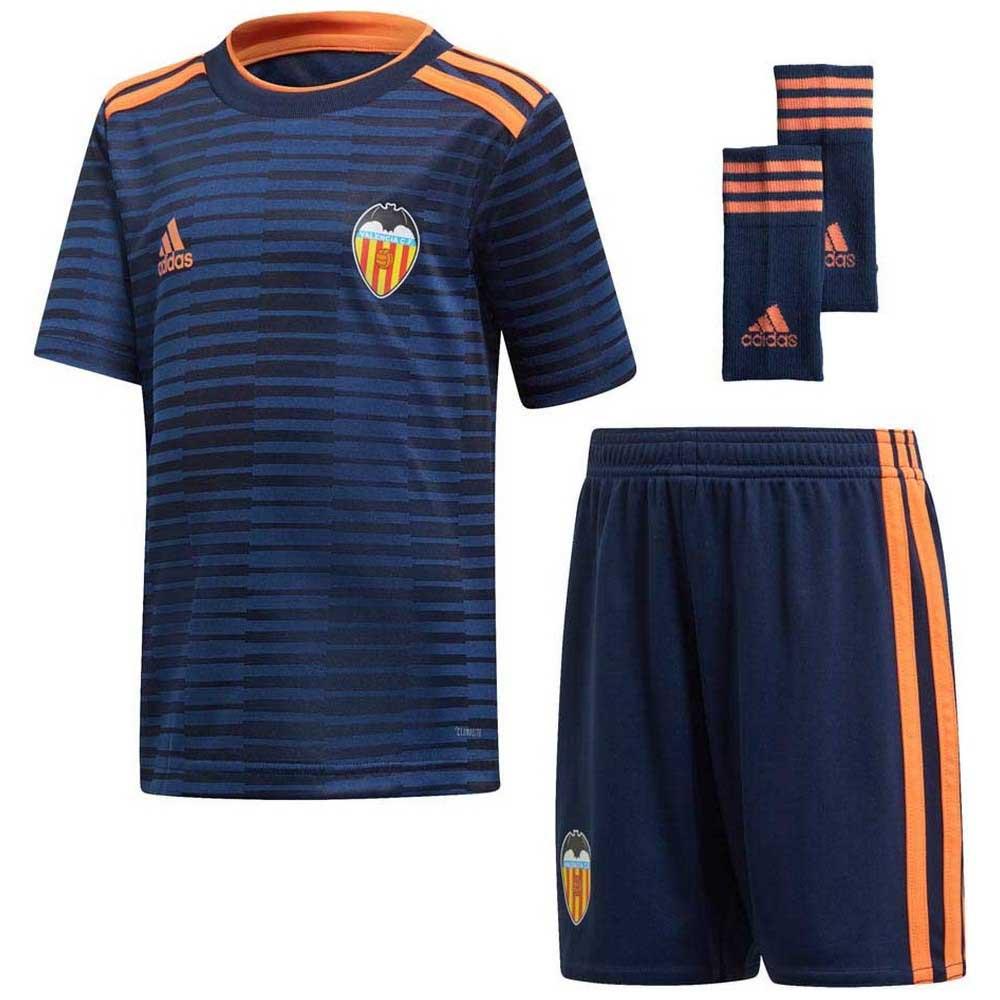 Shinkan ayer Gato de salto adidas Valencia CF Away Infant Kit 18/19 Blue | Goalinn